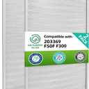 203369 F50F F300 Air Pre filter 12.5 x 20 In Compatible with Honeywell Air Cleaner 203369 F50E1349 F50E1331 F50E1067 F50F1057 F50A1116 F50F1040 Reusable Filter (2-pack)