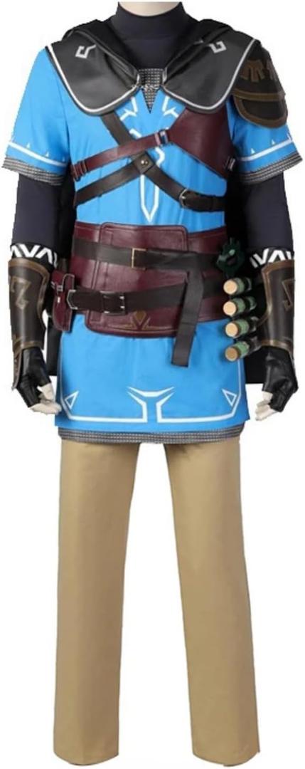 Tomioka Game Cosplay Costume Uniform Blue Princess Uniform Cloak Full Set Halloween Party Outfits (X-Small)