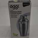 OGGI Classic Cocktail Shaker Stainless - 26 oz, Stainless Steel Construction, Built in Strainer - Ideal Home Bar Drink Mixer, Bartender Kit, Essential Bar Accessories