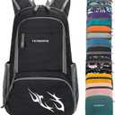 35L Lightweight Foldable Waterproof Packable Travel Small Hiking Backpack Daypack for men women (A2-black-upgrade)