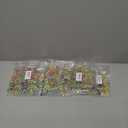 Sukh Glass Marbles - Bulk 100Pcs Cat Eye Mix 4 Colors Medium Sized Thick Marble Decorative Gift Retro Game with 14mm and 16mm for Bounce,Chinese Checkers Board Game,Vases,Party Decor (Red, Blue, Green, Yellow)