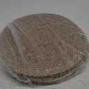 GENMOUS Woven Placemats Set of 6, 13.5" Round Placemats Natural Water Hyacinth Boho Placemats,Farmhouse Rattan Chargers for Dinner Plates,Rustic Braided Wicker Table Mats for Dining Table,Home,Wedding