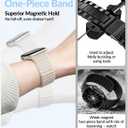 Patented Magnetic Sport Silicone Band Compatible with Apple Watch Bands 40mm 38mm 41mm 44mm 45mm 42mm 49mm Women Men, Soft Silicone Sport Loop Strap for iWatch Series 11 10 9 8 7 6 5 4 3 2 1 SE Ultra