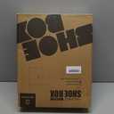 SEE SPRING X-Large Shoe Storage Box Fit Size 11, Clear Plastic Stackable Shoe Organizer for Closet, Space Saving Foldable Shoe Rack Sneaker Container Bin Holder, 12 Pack Clear