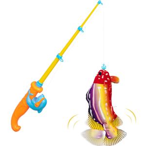 Fishing Game, Magnetic Fishing Games for Kids 3-5-Fishing Toys for Toddlers with Floppy Fish (2)
