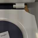 Seat and cover DuraStyle white hinges ss w/o SoftClose elong.