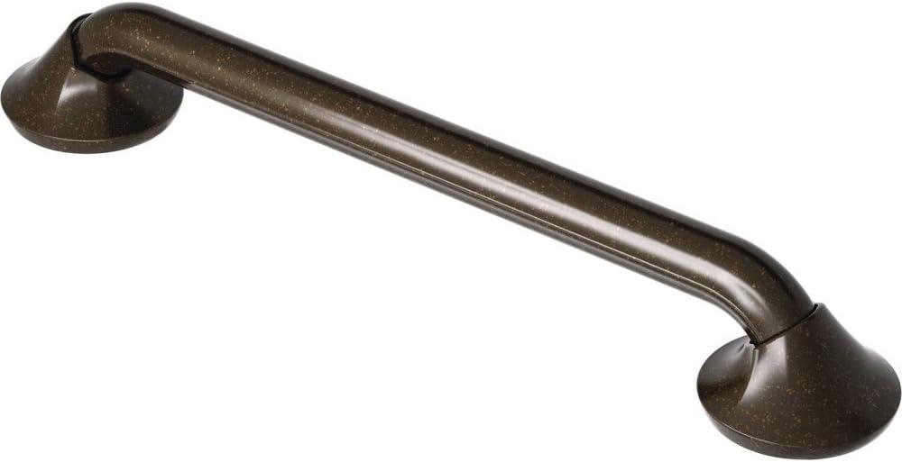 Moen YG2824ORB Bathroom Safety 24-Inch Stainless Steel Transitional Bathroom Grab Bar, Oil-Rubbed Bronze