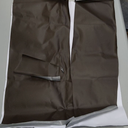 Fabric Type Leather On Adhesive Base Brown, Size 43'×53'