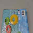 JOYIN Inflatable Swim Tube Raft (3 pack) with Summer Fruits Painting, Pool Toys for Swimming Pool Party Decorations