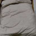 Amazon Basics Cotton Jersey 4-Piece Soft, Breathable, Wrinkle-Free Bed Sheet Set, Queen, Oatmeal, Solid