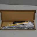 Industrial Iron Pipe Kitchen Paper Towel Holder, Vintage Farmhouse Heavy Duty DIY Industrial Rustic Wall Mount Paper Towel Rack for Kitchen Bathroom (1, Black)