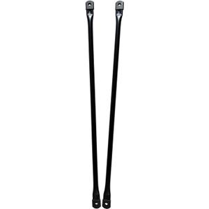 40"/101.5cm Garden Swing Replacement Bars, Matte Black Heavy Weight Capacity Metal Round Rods for Hanging Swing Seat to Frame(2PCS/CTN)