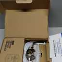 Veise Fingerprint Door Lock with 2 Lever Handles - Keyless Entry Door Lock, Electronic Keypad Deadbolt, Digital Smart Code & Front Handle Sets, Auto-Locking, Easy Installation, Satin Nickel