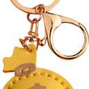 2 x Money Bag Keychain, Hand-Sewn Bag Charms for Tote Bags Purse Handbags PU Bag Accessories