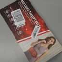 Red Light Therapy Belt, 3 in 1 LED Bead Infrared Light Therapy for Body, Wearable Wrap with Timer for Back Shoulder Waist 660nm Red Light-Therapy & 850nm Infrared Light Device Home Use (Corded)