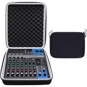XANAD Hard Case for YAMAHA MG10XU or MG10 or MG0610-Input Stereo Mixer with Small Storage Cover - Carrying Storage Bag