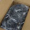 Brightown Outdoor String Lights, 50FT 25 G40 Bulbs Shatterproof Patio Lights, IP65 Waterproof Dimmable Hanging Connectable Globe LED Outdoor Lights for Backyard, Bistro, Porch, Deck, Balcony (Black)