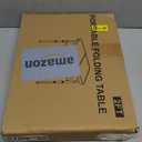 Small Folding Table 2FT Camping Table 3 Adjustable Height Lightweight Portable Aluminum Mini Foldable for Picnic Beach Indoor Outdoor, Yellow (23.6" x 15.7"(3 height), High-grade Yellow)