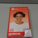 fun shack Women's Space Buns Wig, Star Princess Wig for Adults, Halloween Costumes for Women, Space Princess Cosplay