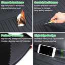 Trunk Cargo Liner Mat Tray for Mazda CX-5 CX5 2017 2018 2019 2020 2021 2022 2023 2024 2025 Rear Trunk Carpet Interior Accessories Waterproof Custom Fit All Weather Odorless TPE (Black)
