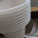 Flower display rack, with 12 Buckets, White 33x39x23.