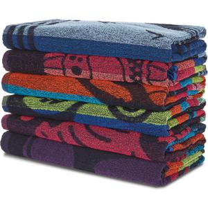 BolBom*S Cotton Beach Towels- Hammam Classic Pool Towel 30 x 60 Inches Oversized Soft Beach Towels for Adults - Luxury Bath Towels - Summer Gifts Accessories - Pack of 6