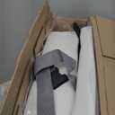 Booster Seat for Kitchen Chair, Toddler Booster Seat for Dining Table with Backrest & Safety Buckles, Non-Slip Portable Dining Seat, High Chair Alternative for Home & Travel (White Gray)