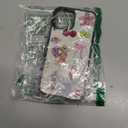 Aesthetic Italian European Summer Pattern Case Compatible with iPhone 14,Fruit Flowers Phone Case,Custom Tulip Protective Cases with Soft TPU Material for Women Girls (for iPhone 14)