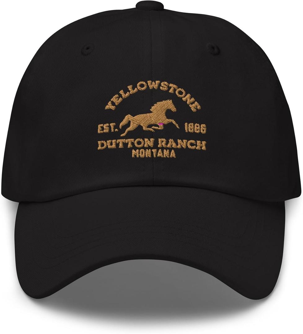 Paramount Yellowstone Dutton Ranch Logo Hat - Officially Licensed (Horse)