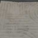 Pauwer 4x6 Washable Area Rugs for Living Room Modern Beige Solid Color Soft Fluffy Rugs for Bedroom Non Slip Boho Accent Indoor Mat Floor Carpet Cover for Kids Room Dining Room Kitchen Office, Beige