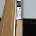 BlastHome Non-Adjustable Luxury Curtain Rods for Windows, 1  Rod Set, 3 foot Fixed Length, Brushed Gold