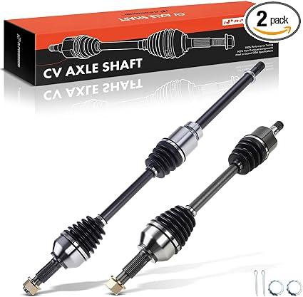 A-Premium Set of 2 Front CV Axle Shaft Assembly
Compatible with Nissan Altima 2007-2013 2.5L Auto CVT Trans, Rogue 08-13 FWD, Rogue Select 14-15 FWD, Front Left and Right