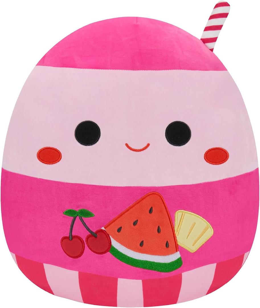 Squishmallows Original 14-Inch Jans Fruit Punch Juice Pouch - Large Ultrasoft Official Jazwares Plush