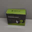 AlpsWolf Camping Lantern Rechargeable, 2 Pack Same LED Flashlight Spotlight Lantern with 800LM, 3600 Capacity Powered, Red Portable Bright Camping Light for Outdoor Hiking, Power Outages