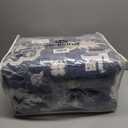 VK VK·LIVING Machine Washable Rug 8'x10' Vintage Design Washable Area Rugs with Non Slip Rugs for Living Room Bedroom Traditional Woven Rug Carpet Stain Resistant Home Decor Office Boho Rug (Navy)