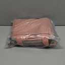 MOV COMPRA Lunch Bag for Women Men, Expandable Large Adult Insulated Lunch Box for Work, Leakproof Double Deck Lunch Box Cooler Tote Bag with Removable Shoulder Strap (PINK)