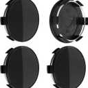 2.7Inch 68MM Wheel Center Caps for BMW 3 Series 4 Series 5 Series X Serires Z Series Rim Hub Caps 3613 6783 536, Pack of 4 (Gloss Black, Outer 69MM, Inner 65MM, Easy DIY Installation)