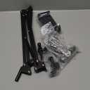 LISEN Gooseneck Phone Holder for Bed Desk [3rd Upgrade] Cell Phone Stand for Desk Bed Gaming Accessories, Gifts for Seniors Tech Lovers Mount for Recording Filming Laying Down Flexible Arm Clamp Clip (Black)