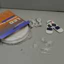 wowatt 2Pcs Battery Operated Ceiling Lights Rechargeable Motion Sensor Light Indoor Wireless Shower Light with Remote 3000K 4500K 6500K 7.48in Dimmable Timing Motion Activated Lamp for Closet Shower,  3CCT-Round