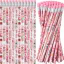 Fullhawl 120 Pcs Mother's Day Pencil Bulk Appreciation Gift for Mom Party Favors Birthday Pencils for Mother Thank You Gift for Women Desk Decoration Journaling Stationery Accessories