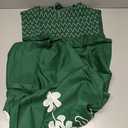 Spaghetti Strap Maxi Dress Women Smocked Midi Dresses Flower Embroidered Summer Sundress Boho Beach Vacation, Large