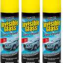 Invisible Glass 91164-3PK Premium Aerosol Glass Cleaner Spray for Car Windshields and Windows, Automotive and Home Window Cleaner, Streak-Free, Ammonia-Free, Tint-Safe 19 oz (Pack of 3)