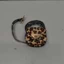 Women Fanny Waist Bag PU Leather Belt Bag for Women Fanny Pack Mini Belt Bag Crossbody Waist Purse Y2K Chain Bag Detachable (Leopard)