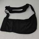 Breathable Arm Sling for Shoulder Elbow Waist Injury, Medical Shoulder Immobilizer with Removable Padded Strap, Arm Support Sling for Men Women, Soft Brace for Torn Rotator Cuff, Black
