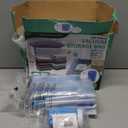 Cozy Essential 35 Pack Vacuum Storage Bags with Portable Rechargeable Wireless Portable Electric Pump, Vacuum Seal Space Saver Bags for Clothing, Pillows, Blanket, Bedding, Comforters