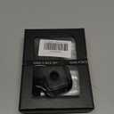 OLLEN Metal Key Fob Cover, Fit for BMW 2023 2024 2025 2026 New 5/7 Series 740i 760i X1 X2 X3 X5 X6 X7 XM I5 I7 IX IX3 etc, Full Protection Key Case with Zinc Alloy Keyring, Black