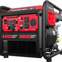 4400-Watt Portable Inverter Generator, Gas Powered, CO-Sensor, Lightweight & Quiet for Home Use and Emergency Backup, Camping, EPA Compliant