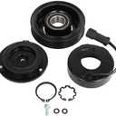 cciyu AC Compressor Clutch Kit 2004-2007 for Dodge Durango,2006-2007 for Jeep Commander,2005-2007 for Jeep Grand Cherokee A/C Clutch for Car 255465,TEM255465,2011271AM,140204NC,C1720R