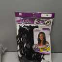 10 Inch 10 Packs Yanky Twist Crochet Hair Pre-twisted Natural Black Kinky Mini Spring Twist Small Curly Senegalese Twist Braids (1B)