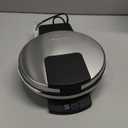 Cuisinart Waffle Maker, 1250W Round Classic Waffle Iron, 5Setting Adjustable Browning Control, WMRCANAS, Brushed Stainless